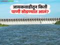 Jayakwadi Dam Water Release Update: जायकवाडी धरणातून किती पाणी सोडण्यात आलं? वाचा सविस्तर - Marathi News | latest news Jayakwadi Dam Water Release Update: How much water was released from Jayakwadi Dam? Read in detail | Latest agriculture News at Lokmat.com
