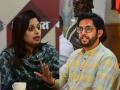 आदित्य ठाकरेंच्या आव्हानावर शीतल म्हात्रेंची प्रतिक्रिया; म्हणाल्या पाहुया... किसमे कितना है दम! - Marathi News | Shinde group leader Sheetal Mhatre has challenged Thackeray group leader Aditya Thackeray | Latest mumbai News at Lokmat.com