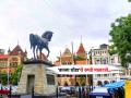 आपण पॅरिसमधील रस्त्यावरून चालत तर नाही ना? सुशोभीकरणाने पालटले 'काळा घोडा'चे रूपडे - Marathi News | We walk down the streets of Paris, don't we? Beautification has transformed the appearance of the 'Black Horse' area | Latest mumbai News at Lokmat.com