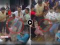 VIDEO: लाथ मारली, केस ओढून खाली आपटलं... मराठी तरूणीला परप्रांतीयाकडून बेदम मारहाण - Marathi News | VIDEO Marathi receptionist girl brutally beaten up by migrant man gopal jha in Kalyan hospital incident caught on CCTV kalyan private hospital | Latest crime News at Lokmat.com