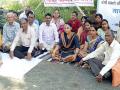 महसूल विभागाचे कामबंद आंदोलन; कर्जतमध्ये धरणे - Marathi News | Working movement of the revenue department; Holding in debt | Latest raigad News at Lokmat.com