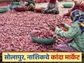 Kanda Market : आजही सोलापूरसह लासलगाव कांदा मार्केटमध्ये दर घसरले, वाचा काय मिळतोय दर  - Marathi News | Latest News kanda Market Prices of onion in Lasalgaon market including Solapur have dropped, see Kanda bajarbhav | Latest agriculture News at Lokmat.com