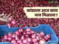 सोलापुरात दर स्थिर तर लासलगाव मार्केटमध्ये बदलते, आज क्विंटलला काय दर मिळाले?  - Marathi News | Latest News lal Kanda Market Arrival of one lakh quintals red onion in Nashik district | Latest agriculture News at Lokmat.com
