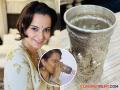 Kangana Ranaut : कंगना चांदीच्या ग्लासातून का पिते पाणी?; आईने 'या' खास कारणासाठी दिलंय गिफ्ट - Marathi News | Kangana Ranaut drinks water from silver glass reveals why mother advised her | Latest filmy News at Lokmat.com