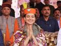 Kangana Ranaut : "निवडणूक जिंकली तर..."; बॉलिवूड क्वीन कंगना राणौतची फिल्मी करिअरबाबत मोठी घोषणा - Marathi News | Kangana Ranaut on quitting bollywood after lok sabha election bjp mandi himachal pradesh | Latest filmy News at Lokmat.com