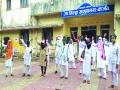 CoronaVirus News: कंत्राटी आरोग्य सेविकांंचे काम बंद आंदोलन - Marathi News | CoronaVirus News: Work stoppage of contract health workers | Latest raigad News at Lokmat.com