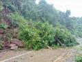 Sindhudurg: करूळ घाटात दरड कोसळली, तासभर ठप्प झाली होती वाहतूक  - Marathi News | Landslide in Karul Ghat, traffic was disrupted for an hour | Latest sindhudurga News at Lokmat.com