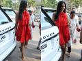 रेड ड्रेसमध्ये दिसला कॅटरिना कैफचा हॉट अंदाज - Marathi News | katrina kaif look hot in red dress | Latest filmy Photos at Lokmat.com