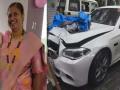 वरळीत हिट ॲण्ड रन; महिलेला कारने दोन किमी नेले फरफटत - Marathi News | Worli hit and run case Woman dies in collision with BMW accused absconding | Latest mumbai News at Lokmat.com