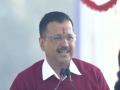 Delhi CM Oath Ceremony : 'हम होंगे कामयाब.... नही डर किसी का आज' - Marathi News | Delhi CM Oath Ceremony Arvind Kejriwal sworn in as Delhi chief minister for 3rd time | Latest national News at Lokmat.com