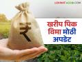 २०२४ खरीप हंगाम पिक विम्याचे पैसे लवकरच शेतकऱ्यांच्या खात्यावर येणार; सरकारने घेतला हा मोठा निर्णय - Marathi News | 2024 Kharif season crop insurance money will soon be deposited in farmers' accounts; Government takes this big decision | Latest agriculture News at Lokmat.com