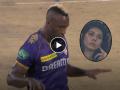 KKR vs SRH Final : आंद्रे रसेलने २ विकेट्स घेऊन केला डान्स, Kavya Maran च्या संघाने गमावला जेतेपदाचा चान्स - Marathi News | IPL 2024, KKR vs SRH Final Marathi Live : SUNRISERS HYDERABAD - 90 FOR 8, 2 wickets in 2 overs for Andre Russell, watch his dancing move, kavya maran upset, Video  | Latest cricket News at Lokmat.com
