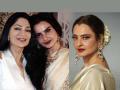 बाबो..! अभिनेत्री Rekha यांना चक्क महिलेसोबत करायचं होतं लग्न, सिमी ग्रेवालच्या शोमध्ये केला होता खुलासा - Marathi News | Actress Rekha wanted to marry a certain woman, revealed on Simi Grewal's show | Latest filmy Photos at Lokmat.com