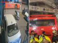 VIDEO: वाऱ्याच्या वेगात बस मार्केटमध्ये घुसली अन्...; कुर्ला बस अपघाताचा थरार CCTV त कैद - Marathi News | CCTV footage of the horrific Kurla BEST bus accident viral | Latest mumbai News at Lokmat.com