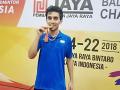 बॅडमिंटन : लक्ष्य सेनने पटकावले सुवर्णपदक - Marathi News | The gold medal won by the lakshya sen | Latest badminton News at Lokmat.com