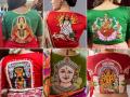 Lakshmi Design Blouse Ideas : खास देवी डिझाइन्सचे ब्लाऊज पॅटर्न्स, साधी साडीही दिसेल सुंदर - नवरात्रीसाठी परफेक्ट लूक... - Marathi News | Lakshmi Design Blouse Ideas For Navrtri Goddess Lakshmi blouse designs traditional blouse ideas for Navratri Navratri special blouse ideas | Latest sakhi Photos at Lokmat.com
