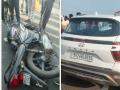 नांदेड-बीदर महामार्गावर काळाचा घाला; कारच्या भीषण धडकेत तरुण जागीच ठार - Marathi News | Time flies on Nanded-Bidar highway; Youth killed on the spot in a horrific car collision | Latest latur News at Lokmat.com