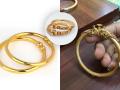 १ ग्रॅम सोन्यामध्ये लेटेस्ट फॅशनचे सुंदर गोठ, लग्नापासून ऑफिसपर्यंत कुठेही शाेभून दिसणारे ८ आकर्षक डिझाईन्स - Marathi News | light weight gold goth designs, gold goth bangles latest patterns, 8 trendy designs of goth bangles, goth bangles design | Latest sakhi Photos at Lokmat.com
