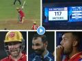 Liam Livingstone 117 Meter Six Video, IPL 2022: आरा रा रा खतरनाक... लिव्हिंगस्टोनचा ११७ मीटर उत्तुंग षटकार अन् सारेच अवाक् - Marathi News | MONSTER HIT by Liam Livingstone as he smashes humongous 117 metre SIX out of the park everyone was shocked Shami Mayank Hardik Pandya watch video IPL 2022 | Latest cricket News at Lokmat.com