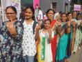'ती'चा कौल 'लाडकी बहीण'ला की 'महालक्ष्मी'ला ? - Marathi News | To whom Women voters have voted for 'Ladki Bahin' or 'Mahalakshmi'? | Latest gadchiroli News at Lokmat.com