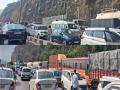 लोणावळा घाटात वाहतूक कोंडी, सुमारे दोन-तीन किलोमीटर लागल्या वाहनांच्या रांगा  - Marathi News | Traffic jam at Lonavala Ghat, queues of vehicles stretched for about two three kilometers | Latest satara News at Lokmat.com