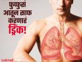 फुप्फुसाची आतून सफाई करणारं खास नॅचरल ड्रिंक, विषारी पदार्थ लगेच पडतील बाहेर! - Marathi News | Mix this thing in lukewarm water all dirt of your lungs will come out naturally | Latest health News at Lokmat.com