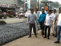 डांबरीकरणाच्या कामाची केली पाहणी - Marathi News |  An examination of the work of asphalt work | Latest dhule News at Lokmat.com