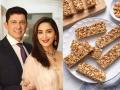 माधुरी दीक्षितच्या आवडीची मिठाई, साखर-गुळ न घालता- गॅसही न पेटवता करा ‘हा’ पदार्थ - Marathi News | madhuri dixit's favourite mithai, how to make granola bar at home, healthy mithai or sweets without sugar and jaggery | Latest sakhi News at Lokmat.com