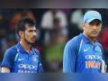ICC World Cup 2019: चहलन सांगितलं 'माही माहात्म्य', धोनीचा 'आदेश' कायमच शिरसावंद्य - Marathi News | ICC World Cup 2019:  ‘You need Mahi bhai, we still obey him’, Yuzvendra Chahal on MS Dhoni | Latest cricket News at Lokmat.com