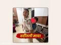 कर्तव्यनिष्ठेला सॅल्यूट! लेकराला पाठीशी बांधून ड्युटी करणाऱ्या महिला कॉन्स्टेबलचा फोटो व्हायरल - Marathi News | Assam Police faces heat as woman constable seen with infant on poll duty—‘crèche mandatory’ | Latest sakhi News at Lokmat.com