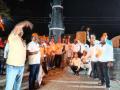 मनोज जरांगेच्या आंदोलनाला पाठिंबा देण्यासाठी खेराडे विटा गावात कॅन्डल मार्च - Marathi News | Maratha Reservation: Candle march in Kherade Vita village to support Manoj Jarange's movement | Latest sangli News at Lokmat.com