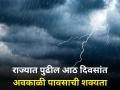 राज्यात पुढील आठ दिवस ढगाळ वातावरण, बहुतांश जिल्ह्यात अवकाळी पावसाची शक्यता - Marathi News | farmer Cloudy weather for next eight days in the state chances unseasonal rain in most districts | Latest agriculture News at Lokmat.com