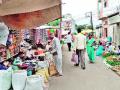 दुष्काळी परिस्थितीमुळे आठवडे बाजारात उलाढाल मंदावली - Marathi News | Due to drought conditions, the market has hit the market for weeks | Latest nashik News at Lokmat.com