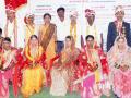 वाशिममध्ये सामूहिक विवाह सोहळा : २१ जोडपी विवाहबध्द - Marathi News | Mass marriage ceremony in Washim: 21 couples married | Latest vashim News at Lokmat.com