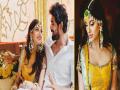 SEE PICS! Pictures from Rana Daggubati And Miheeka Bajaj's Haldi ceremony go viral - Hindi News | SEE PICS! Pictures from Rana Daggubati And Miheeka Bajaj's Haldi ceremony go viral | Latest entertainment Photos at Lokmattimes.com