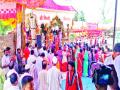 गणेश जयंती : मयूरेश्वराच्या दर्शनासाठी भाविकांच्या रांगा - Marathi News | Ganesh Jayanti: The devotees queue for the visit of Mayureshwar | Latest pune News at Lokmat.com