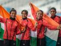 त्यांच्या आनंदापुढे गगन ठेंगणे - Marathi News | no limits for indian team happiness | Latest other-sports Photos at Lokmat.com