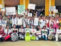 सरकारच्या निर्णयाविरोधात वैद्यकीय विद्यार्थ्यांची निदर्शने - Marathi News | Medical students' protest against government's decision | Latest nagpur News at Lokmat.com