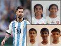 कोल्हापूरचे पाच फुटबॉलपटू भेटणार लिओनल मेस्सीला - Marathi News | International football player Lionel Messi will be giving scholarships to players. Five players from Kolhapur will get a chance to meet Messi for half an hour in Mumbai | Latest kolhapur News at Lokmat.com