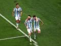Fifa World Cup Semi finals: अर्जेंटिना फायनलमध्ये! लिओनेल मेस्सीचे 'स्वप्नपूर्ती'च्या दिशेने पाऊल - Marathi News | Fifa World Cup 2022 Semi finals: ARGENTINA IS IN THE FINAL, Lionel Messi's step towards 'fulfilment' of his world cup dream beat Croatia by 3-0 | Latest football News at Lokmat.com