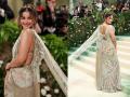 Met Gala 2024: आलिया भटच्या 'देसी लूक'ने वेधलं लक्ष, सब्यसाची साडीत दिसली जणू राजकुमारी - Marathi News | Alia Bhatt ravishing look at The Met Gala 2024 wore Sabyasachi Saree represents Indian culture | Latest filmy News at Lokmat.com