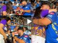 वानखेडे स्टेडियमवर फुलली Love Story! फिल्मी स्टाईल प्रपोज अन् IPL मधील 'मिस्ट्री कपल’ची प्रेमाची मिठी व्हायरल - Marathi News | MI Vs KKR Turns Heartwarming As Fan Proposes In Stands Drops Ring Midway Video Goes Viral | Latest cricket News at Lokmat.com