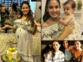 Mira Rajput Baby Shower : शाहिद-मीराच्या घरी पुन्हा 'कोणी तरी येणार येणार गं' - Marathi News | Mira Rajput Baby Shower: mira rajput baby shower party celebration at shahid kapoors house see inside photos | Latest filmy Photos at Lokmat.com