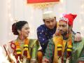 शुभमंगल सावधान..! मुक्ता-सागरचा थाटामाटात पार पडला विवाह सोहळा - Marathi News | Mukta-Sagar tied knot in Premachi Goshta Serial | Latest filmy News at Lokmat.com