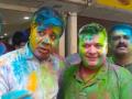 ठाण्यात राष्ट्रवादी अन् मनसेची एकत्र धुळवड - Marathi News | In Thane, NCP and MNS together celebrate holi | Latest thane Videos at Lokmat.com
