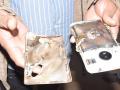 मोबाईल बॅटरीचा खिशात स्फोट; तरुण जखमी, सीपीआर चौकातील प्रकार - Marathi News | Mobile battery pocket explosion; Young injured, CPR squad type | Latest kolhapur News at Lokmat.com