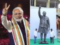 Narendra Modi Statue: टाकाऊ साहित्यातून उभारला नरेंद्र मोदींचा १४ फूट उंच पुतळा; बाप-लेकाची कला, काय आहे खास? - Marathi News | Statue of PM Narendra Modi made from scrap by father-son duo from Guntur in Bengaluru | Latest national News at Lokmat.com