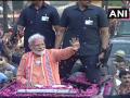 वाराणसीत मोदींचे जोरदार शक्तिप्रदर्शन, गंगा आरतीत घेतला सहभाग - Marathi News | Modi's strong show in Varanasi, participated in Ganga Aestate | Latest national Photos at Lokmat.com