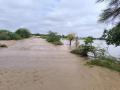 अकोला : मोर्णा नदीला पूर; आगर-उगवा मार्गावरील वाहतूक ठप्प - Marathi News | Akola Morna River floods Traffic on the Agar Ugwa route is blocked | Latest akola News at Lokmat.com
