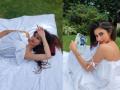 Photos : खूल्या आकाशाखाली Mouni Roy चं झक्कास फोटोशूट, तिच्या अदांवर फिदा झाले फॅन्स! - Marathi News | New photoshoot of Mouni Roy went viral on social media | Latest filmy Photos at Lokmat.com